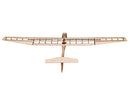 Balsa Wood Glider Plane Griffin Sailplane, 1.6M Laser Cutting Model Airplane Kit to Build for Adults, DIY RC Flying Model Aeroplane Aircraft Unasmsembled (KIT Only w/o Power System or Radio Control)