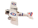 Mini RC Biplane Kit S.E.5A Royal Fly Aircraft, 14.8'' Laser Cut Balsa Wood Airplane Model Kits to Build, DIY Flying Model Aircraft for Adults Indoor Park Flyer
