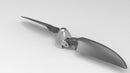 Metal Folding Propeller Spinner 25mm/30mm/35mm/40mm Z-shaped w/Different Motor Shaft Diameter2.0/2.3/3.0/3.17/4.0/5.0 for F5K F5J P5B Airplane RC Glider