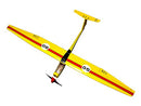 Viloga RC Glider Griffin Sailplane, 1.6M Laser Cut Balsa Wood Model Airplane Kit to Build, Unassembled Flying Model Plane for Adults (KIT+Motor+ESC+Servos+Covering)