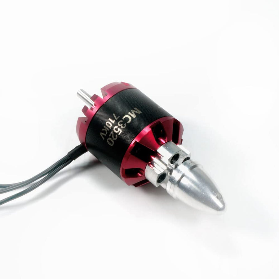 RC Brushless Motor MC3520 Brushless Outrunner Motor 710KV with 60A ESC Power Combo and Film Pack Used for S07 Spacewalker