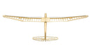 Balsa Wood Model Airplane Sunbird Sailplane, 1.6M Laser Cutting Unassembeld Model Plane Kits to Build, DIY Flying RC Glider Plane for Adults (KIT+Motor+ESC+Servo+Covering)