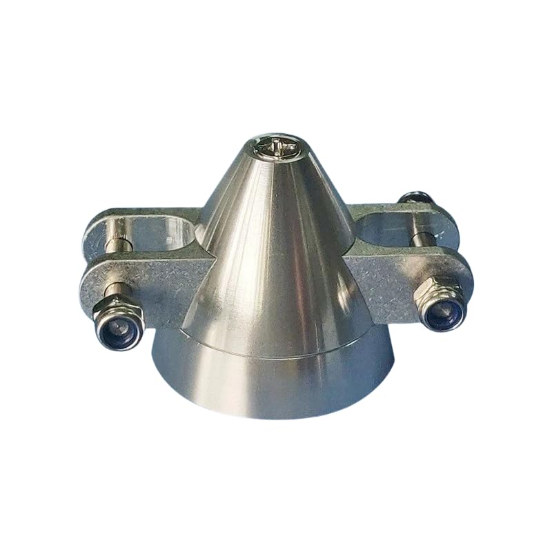 1PC CNC Aluminum Alloy Folding Propeller Spinner D28 D33 D38 D43 D48mm Shaft Diameter 3.0/3.17/4.0/5.0/6.0mm Props Cover Shell for RC Glider Airplane Fixed Wing