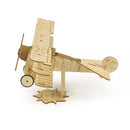 VilogaRC 3D Wooden Airplane DIY Fokker-Dr1 Model Plane Kit, Laser Cut Balsa Model Airplane Kits to Build for Adults, WW1 Wood Aircraft Model Kit for Men Festival Birthday Gift