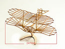 3D Wooden Puzzles Airplane DIY Otto Lilienthal Glider, Laser Cut Balsa Model Airplane Kits to Build for Adults, Perfect Wood Models Plane for Men Birthday Gift Home Decoration