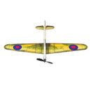 Micro RC Plane Kit E28 Hurricane MK.1 PP Foam Airplane, 420mm Wingspan War Airplane Model Kit to Build, DIY RC Airplane for Beginners Indoor Park Fly