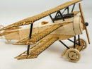 3D Wooden Jigsaw Puzzle Airplane Model Fokker DR1 Craft Kits, Laser-Cut Balsa Wood Plane Kits to Build for Home Decor, Perfect Self Assembly Model Aircraft Construction Set for Teens Adults