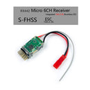 Mini Receiver RX44 Series 2.4G 6CH Micro Receiver Support S-FHSS/DSM2/DSMX/FRSKY D-16/FRYSKY D-8 Built in 15A 2~3S Brushless ESC