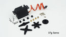 RC Brushless Motor MC3520 Brushless Outrunner Motor 710KV with 60A ESC Power Combo and Film Pack Used for S07 Spacewalker