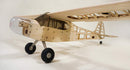 Viloga Piper J-3 Cub Balsa Wood Model Airplane S08 J3, Laser Cutting 46" Wingspan Fly Aircraft Model Kit, DIY RC Plane Kit for Adults