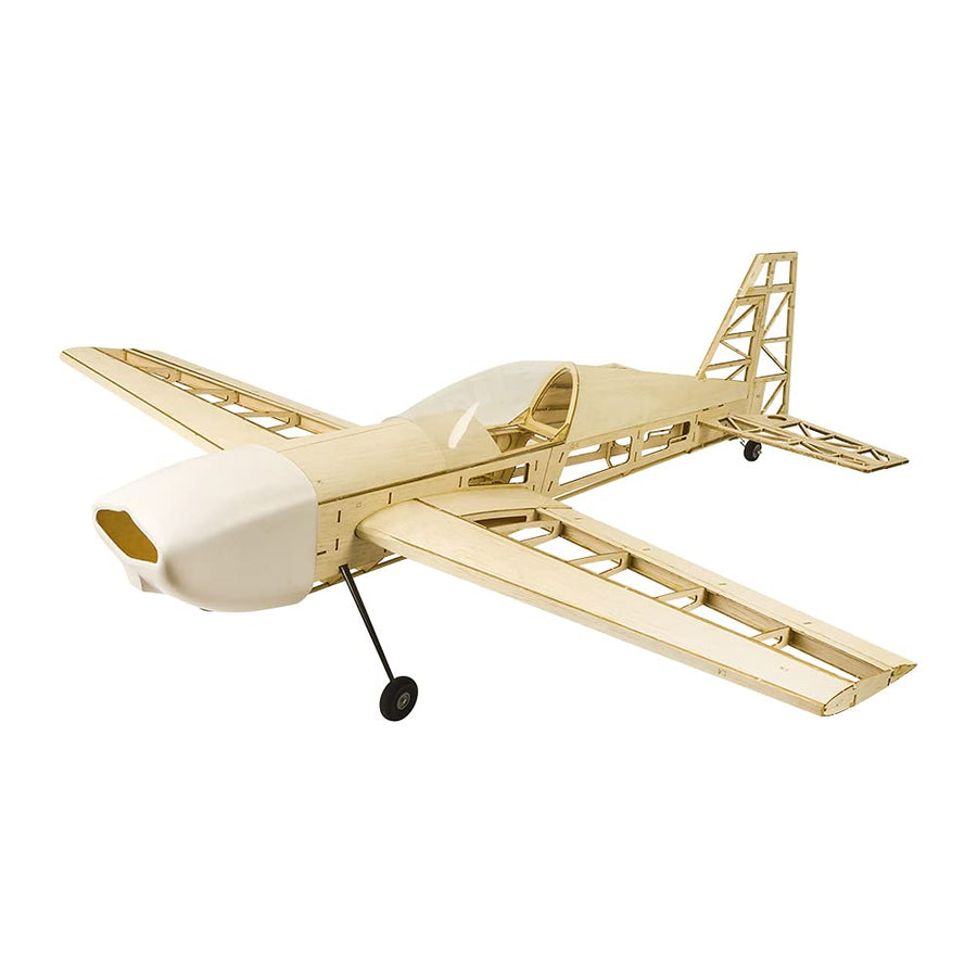 Upgrade Extra330 Model Airplane Kit to Build, 39" Laser Cut Balsa Wood Model Plane Unassembled, DIY Flying Model Airplane for Adults (KIT+Motor+ESC+Servo+Covering)