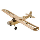 Viloga Piper J-3 Cub Balsa Wood Model Airplane S08 J3, Laser Cutting 46" Wingspan Fly Aircraft Model Kit, DIY RC Plane Kit for Adults