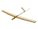 VilogaRC RC Plane Kit Uzi Glider Plane, 1.4M Laser Cutting Balsa Wood Sailplane Kit to Build, DIY Electric RC Glider Airplane for Outdoor Fly (KIT+Motor+ESC+Servos+Covering)