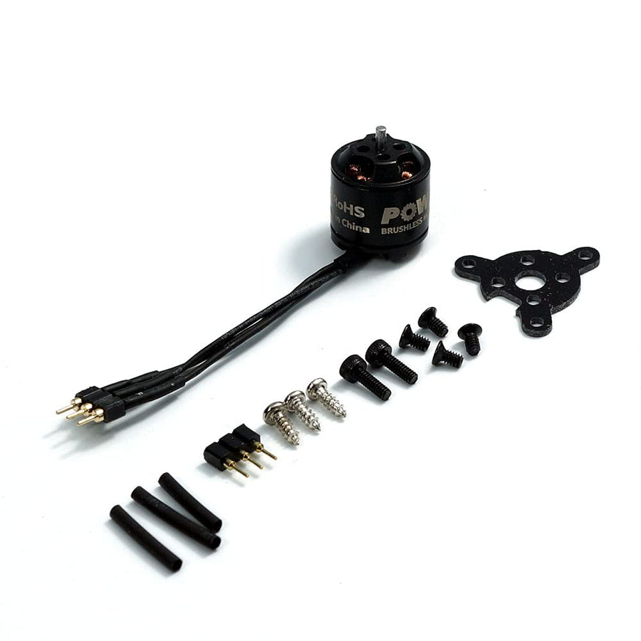 1S 3.7V Micro Brushless Motor MC1106-3800KV for Fixed Wing Micro Indoor Airplane F3P Model Airplane (MC1106A)