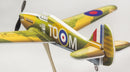 Micro RC Plane Kit E28 Hurricane MK.1 PP Foam Airplane, 420mm Wingspan War Airplane Model Kit to Build, DIY RC Airplane for Beginners Indoor Park Fly