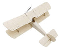Mini Balsa Wood Plane Sopwith Pup Biplane Model Kit, 14.8'' Wingspan Laser Cut Unassembled Flying Model Airplane Kit to Build for Adults, DIY RC Aeroplanes for Indoor Park Flyer
