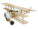 Fokker Dr1 Triplane Model Plane Kit, 30'' Laser Cut Balsa Wood Model Airplane Kits Unassembled, DIY Flying Model Aircraft for Adults (KIT Only, Not Including Power System or Radio Control)