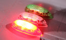 3PCS/Set LED Light Kit for RC Plane Jet Airplane Aircraft Fix Wing Quadcopter, Rechargeable Red Green White LED Flashing Lights, Super Bright Little Light for Safe Dusk Flight