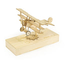 3D Wooden Airplane DIY Fokker-Dr1 Model Plane Kit, Laser Cut Balsa Model Airplane Kits to Build for Adults, WW1 Wood Aircraft Model Kit for Men Festival Birthday Gift