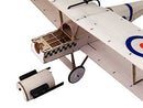 Mini RC Biplane Kit S.E.5A Royal Fly Aircraft, 14.8'' Laser Cut Balsa Wood Airplane Model Kits to Build, DIY Flying Model Aircraft for Adults Indoor Park Flyer