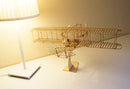Viloga 3D Wooden Puzzles for Adults, DIY Wright Brothers Flyer Model Aircraft, Laser Cut Balsa Wood Airplane Kits to Builds, Perfect Hobby Models Plane Gift for Adult Teens