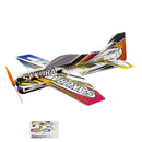 Upgrade 3D EPP Plane SAKURA Aerobatic Flying Airplane, 420mm Wingspan Foam RC Plane Kit to Build for Adults