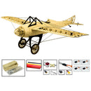 Viloga Balsa Wood Model Plane, 39" Deperdussin Monocoque DIY Kit, 4CH Electric RC Airplane, Adults, Unisex, Wood, 1000mm Wingspan, 915mm Fuselage, 0.8kg Flying Weight