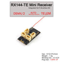 2.4G 4CH/5CH/6CH/7CH Mini Receiver Built-in Brushed /Brushless ESC Regulator (RX144-TE)