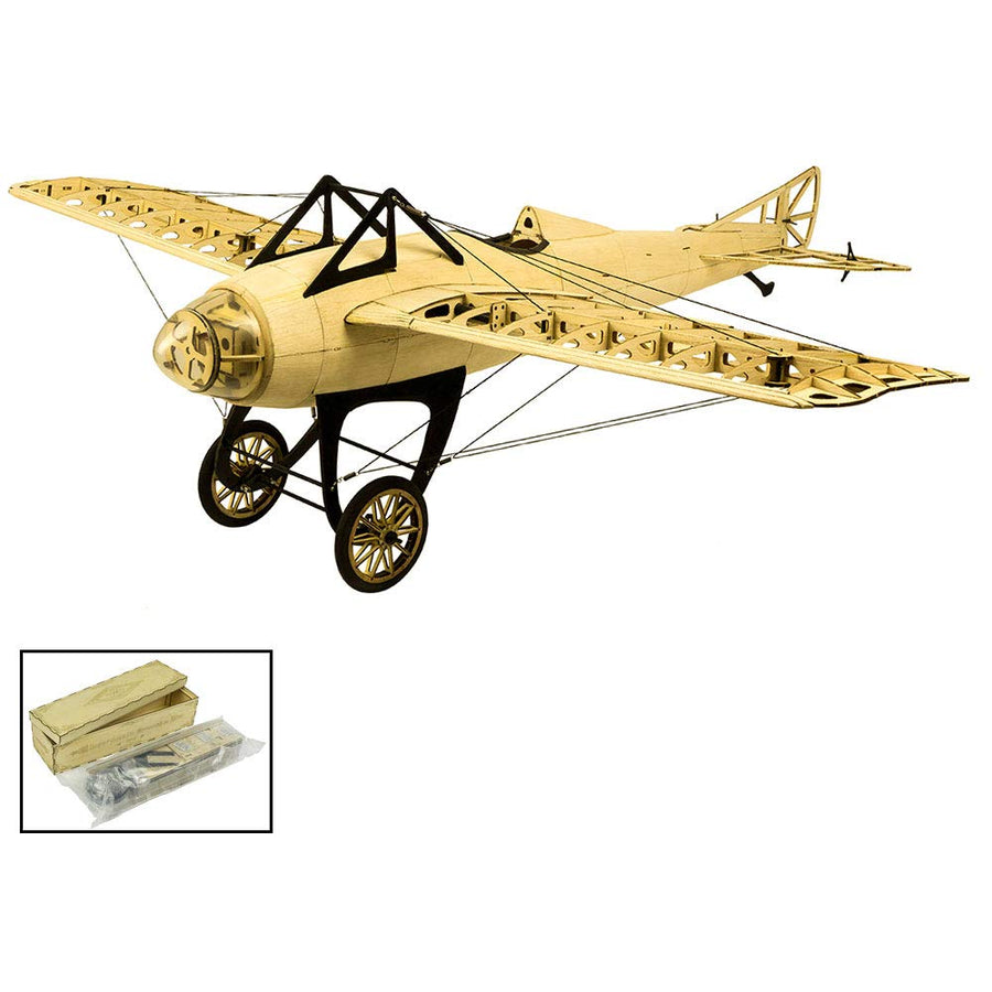 Balsa Wood Model Plane, 39" Deperdussin Monocoque Laser Cut Unassembeld Model Aircraft Kits to Build, DIY Flying Model Airplanes for Adults (KIT only, Not including Remote Control and power system))