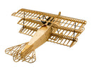3D Wooden Jigsaw Puzzle Airplane Model Fokker DR1 Craft Kits, Laser-Cut Balsa Wood Plane Kits to Build for Home Decor, Perfect Self Assembly Model Aircraft Construction Set for Teens Adults