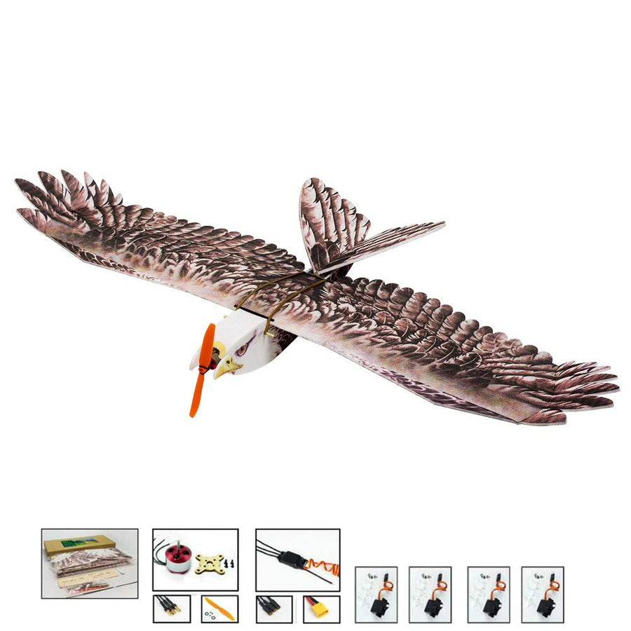 Upgrade EPP Airplane Biomimetic Eagle Glider RC Foam Plane Kit, Winspan 1430mm Model Aircraft Kits to Build for Adults Hobby Fly