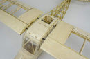 Upgrade Model Airplane Kits Piper Cub J3, 47'' Wingspan Laser Cut Balsa Wood Model Plane Unassembled, DIY Flying Model Aircraft for Adults (KIT+Motor+ESC+Servo)