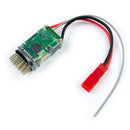 Mini Receiver RX44 Series 2.4G 6CH Micro Receiver Support S-FHSS/DSM2/DSMX/FRSKY D-16/FRYSKY D-8 Built in 15A 2~3S Brushless ESC