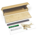 3D Wooden Airplane DIY Fokker-Dr1 Model Plane Kit, Laser Cut Balsa Model Airplane Kits to Build for Adults, WW1 Wood Aircraft Model Kit for Men Festival Birthday Gift