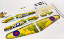 Micro RC Plane Kit E28 Hurricane MK.1 PP Foam Airplane, 420mm Wingspan War Airplane Model Kit to Build, DIY RC Airplane for Beginners Indoor Park Fly