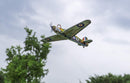 Micro RC Plane Kit E28 Hurricane MK.1 PP Foam Airplane, 420mm Wingspan War Airplane Model Kit to Build for Adults, DIY RC Airplane for Beginners Indoor Park Fly