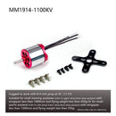 RC Brushless Motor ADH300L 1914-1100KV 3.0mm Shaft Brushless Outrunner Motor for RC Aircraft Plane Airplane Multi-copter