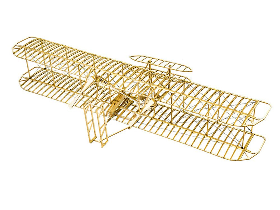 Viloga 3D Wooden Puzzles for Adults, DIY Wright Brothers Flyer Model Aircraft, Laser Cut Balsa Wood Airplane Kits to Builds, Perfect Hobby Models Plane Gift for Adult Teens