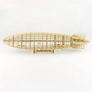3D Wooden Puzzles for Adults DIY Hindenburg Airship Model Kits, 23.6'' Laser Cutting Wooden Models Airship Unassembled Hobby KIT to Build, Unique 3D Wooden Jigsaw Puzzle Gift for Men Boys on Birthday