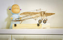 Balsa Wood airplane kits DIY Bleriot Wooden Models Aircraft, Laser Cut Balsa Wood Plane Kits to Build for Adults, Perfect 3D Wooden Puzzles Airplane Model Kit for Home Decor Collection Birthday