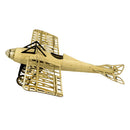 Balsa Wood Model Plane, 39" Deperdussin Monocoque Laser Cut Unassembeld Model Aircraft Kits to Build, DIY Flying Model Airplanes for Adults (KIT+Motor+ESC+Servo+Covering Film)