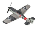 VilogaRC 2.4Ghz 4CH Remote Control Airplane RTF for Beginners, 402MM TOPRC FW-190 Mini Scaled Warbird Airplane, One Key Aerobatic and One Key U-Turn with Gyro Stabilization System, for Adults (P47)