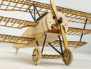 3D Wooden Jigsaw Puzzle Airplane Model Fokker DR1 Craft Kits, Laser-Cut Balsa Wood Plane Kits to Build for Home Decor, Perfect Self Assembly Model Aircraft Construction Set for Teens Adults