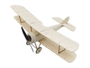Viloga Mini Balsa Wood Model Airplane Kit, 14.8'' Sopwith Pup Biplane Model Aircraft to Build, DIY RC Plane Kit for Adults Indoor Fly (KIT+Motor+ESC+Servo, Not Including TX&RX and Battery)