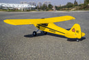 Viloga Piper J-3 Cub Balsa Wood Model Airplane S08 J3, Laser Cutting 46" Wingspan Fly Aircraft Model Kit, DIY RC Plane Kit for Adults