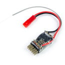 Mini Receiver RX44 Series 2.4G 6CH Micro Receiver Support S-FHSS/DSM2/DSMX/FRSKY D-16/FRYSKY D-8 Built in 15A 2~3S Brushless ESC