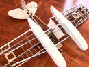 Seaplane Hansa-Brandenburg W.29 1400mm (55inch) Balsa Wood Seaplane, Fixed-Wing Airplane Model RC Airplane Scale Warbird KIT for Adults