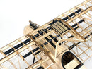 Balsawood RC Airplane Kits Albatros D.III 1.8m (70") Wingspan, Laser Cutting Wooden Aircraft Model Unassembled, DIY Flying RC Plane for Adults to Build