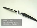 RC Plane Folding Propeller 6"/7"/ 8"/9"/10"/11"/12"/13"/14"/15"  with CNC Aluminum Alloy Spinner for for Glider Plane