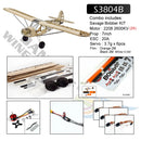 Balsa Wood RC Airplane Kits Savage Bobber Model 1000mm (39.4") Wingspan DIY RC Plane Kit Fixed-Wing for Adults